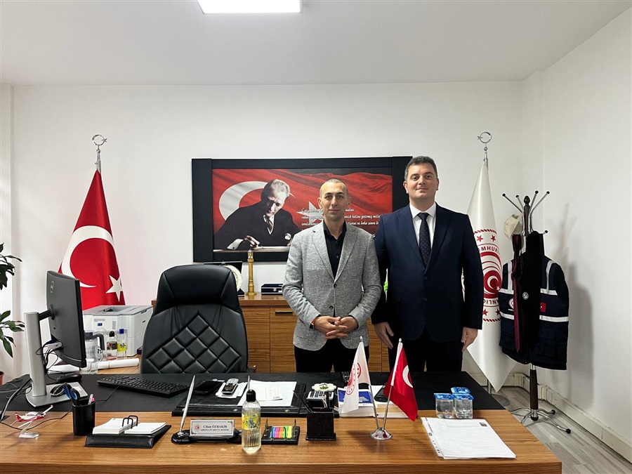 Vali Yardımcımız Sayın Dr Atıf ÇİÇEKLİ İl Müdürlüğümüzü Ziyaret Etti 